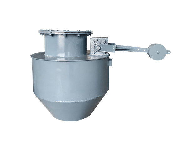 Gravity Type Air Lock,also known as counter weight flap valve,is a passive air sealingash discharging device driven purely by material gravity and counterweight force.It is widely installed under dust collectors,cyclones,silos and drying eq