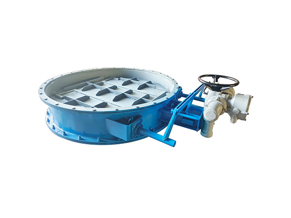 Air duct butterfly valve