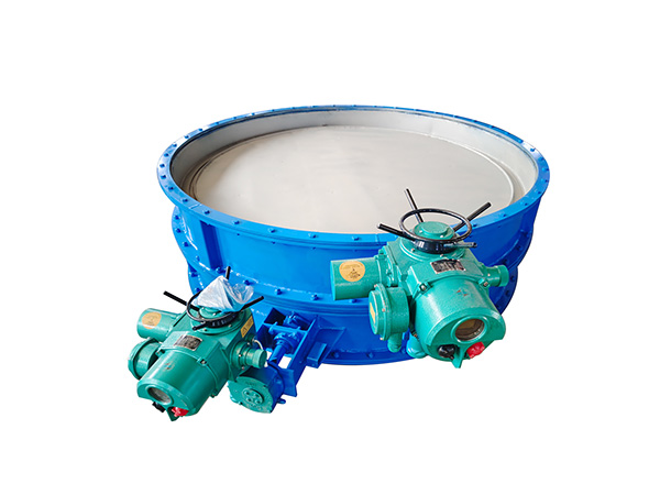 Carbon steel ventilation butterfly valve