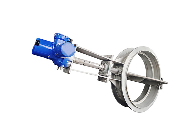 Electric louver damper