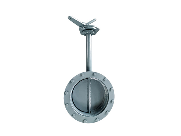 Wafer type ventilation butterfly valve