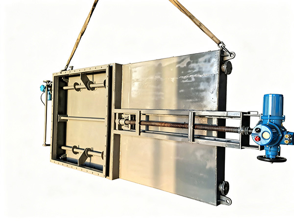 Motorized Double Leaf Damper